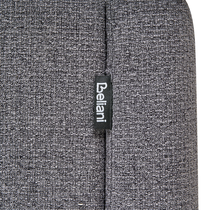 Beliani-DINAN -Tweepersoonsbed-Donkergrijs-160 x 200 cm-Polyester