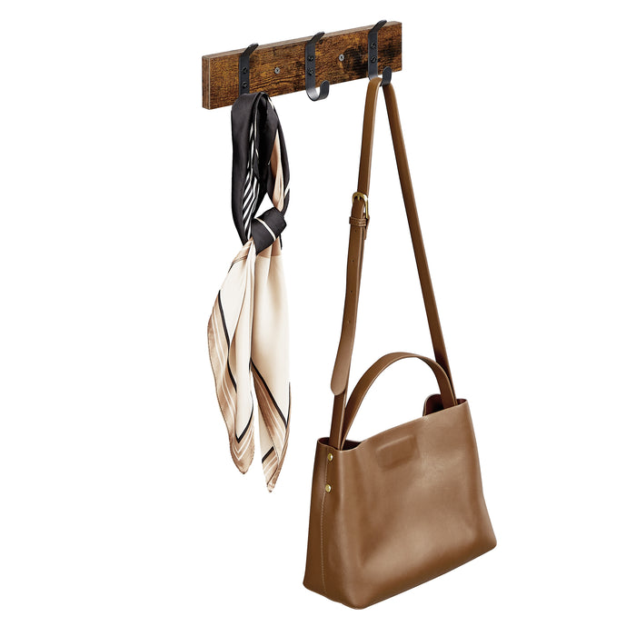 ACAZA Wandkapstok Vintage bruin