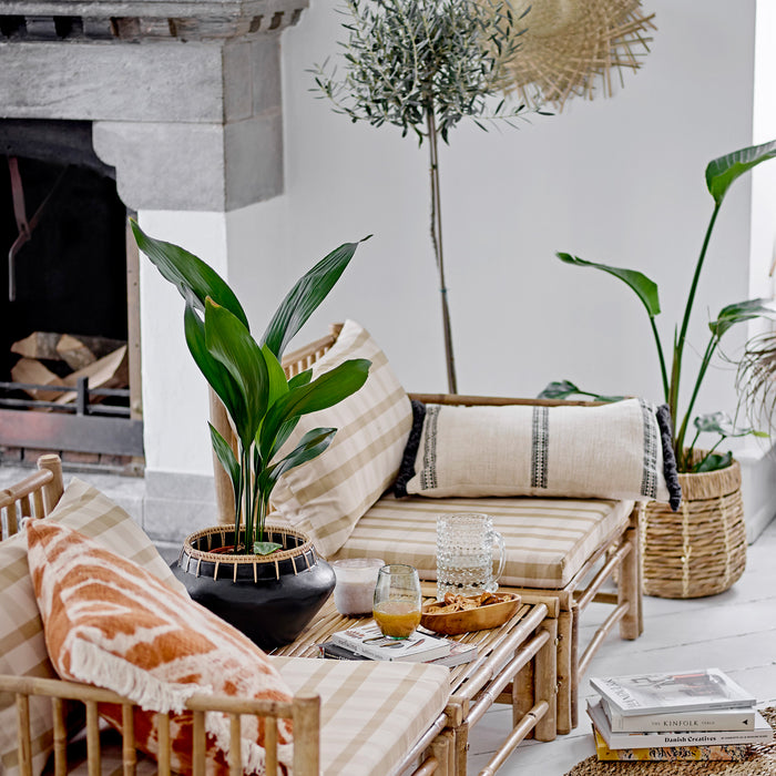 Bloomingville Adea Sierkussen - Naturel Katoen