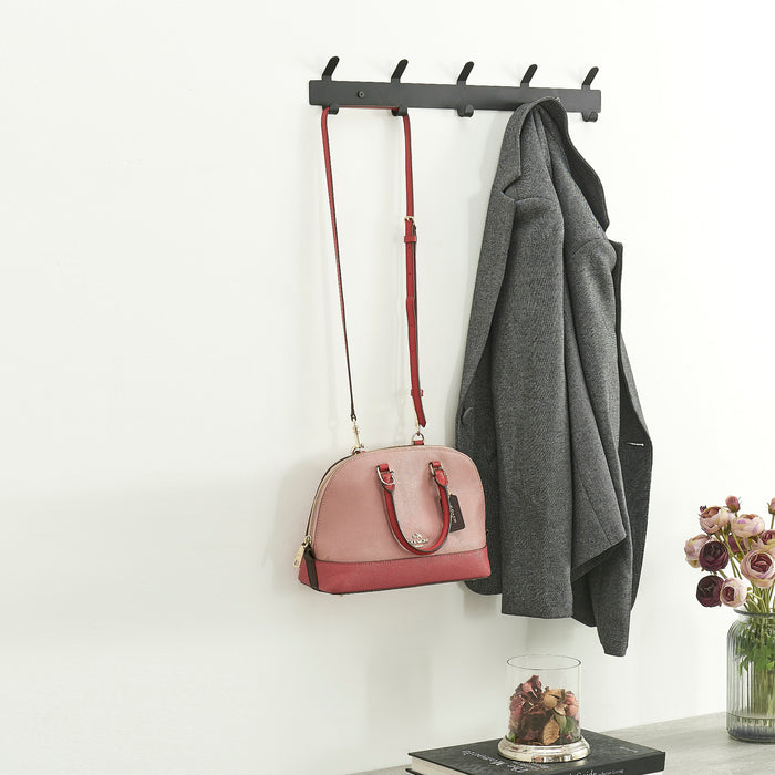 ACAZA Wandkapstok Zwart