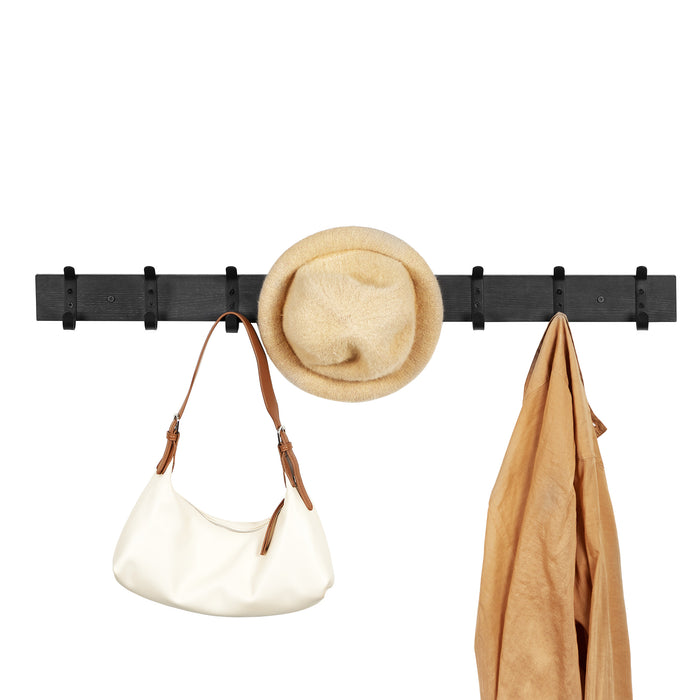 ACAZA Wandkapstok Zwart