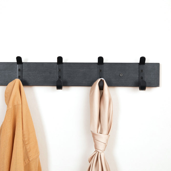 ACAZA Wandkapstok Zwart