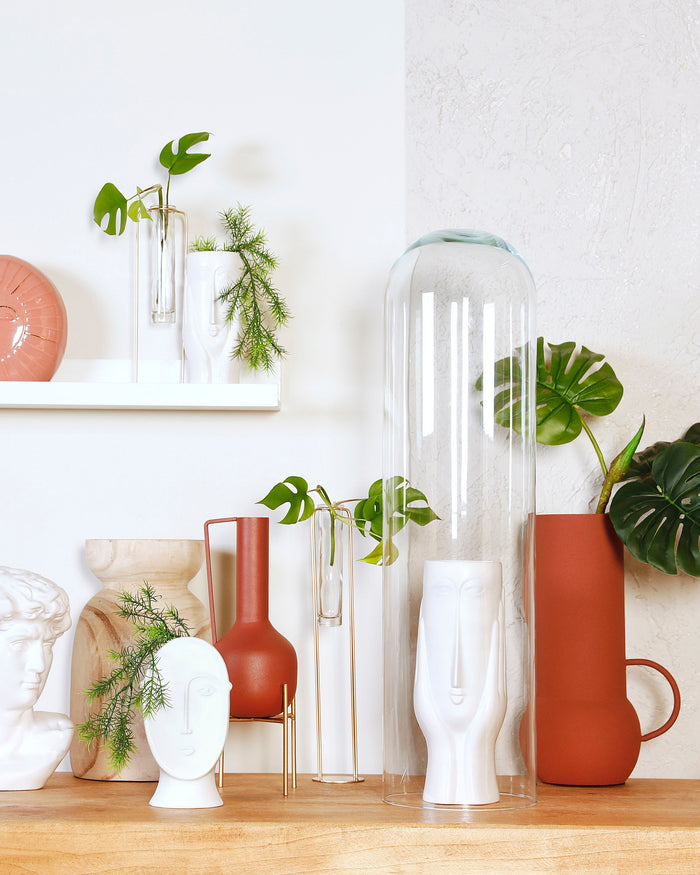 Mica Decorations Muro Vaas - H25 x Ø11 cm - Roest