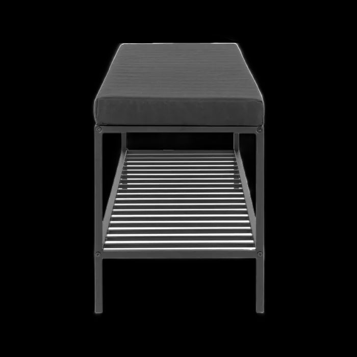 Artichok Karen houten bankje zwart - 100 x 36 cm