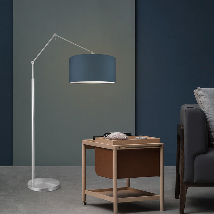 Home Sweet Home Lampenkap Bling donkerblauw - B:50xD:50xH:25cm