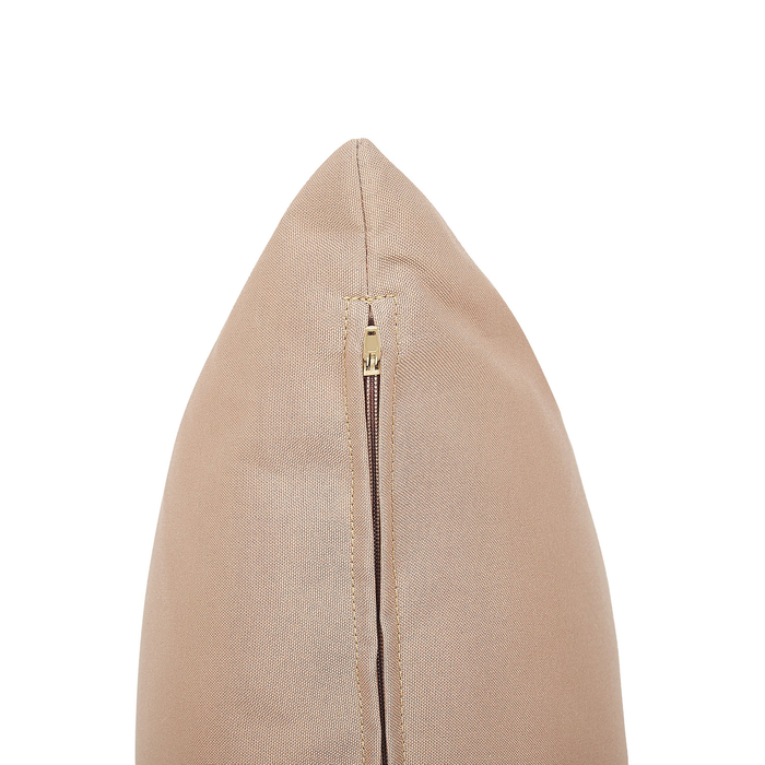 Beliani-ALMYROS -Tuinkussen set van 2-Zandbeige-50 x 70 cm-Polyester