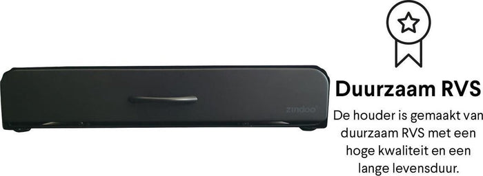 Zindoo capsulehouder met lade - 36 cups - Zwart