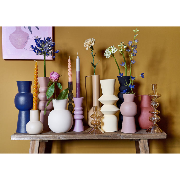 Mica Decorations Vaas - H27 x Ø12 cm - Off White