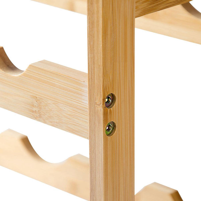 Zindoo bamboe wijnrek voor 8 flessen - FSC Bamboe