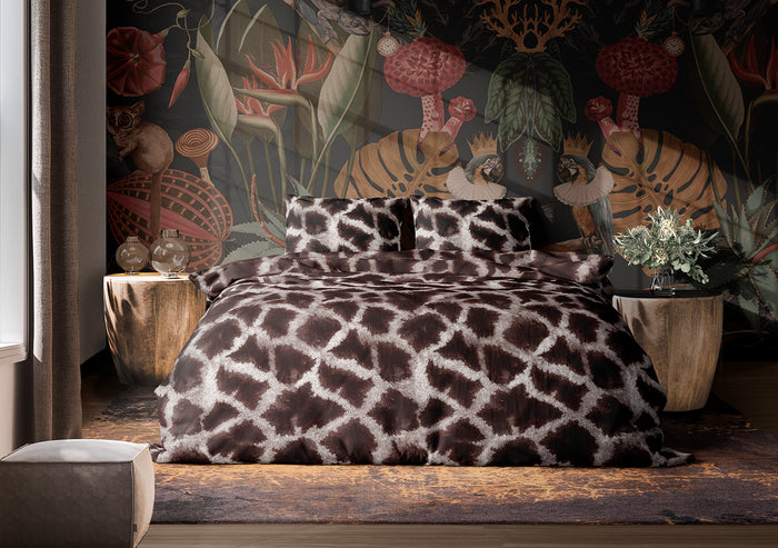 Elegance Dekbedovertrek Ciro - bruin