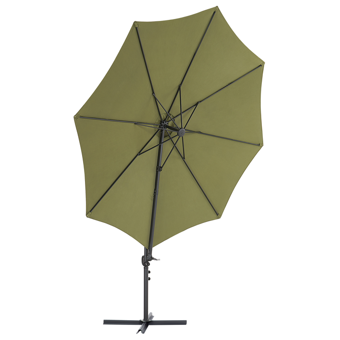 Beliani - SAVONA II - Zweefparasol - Groen - Polyester