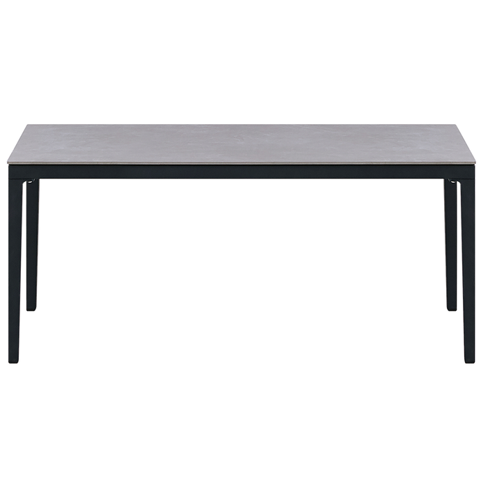 Beliani - SCIACCA - Loungeset voor 4 - Grijs - Aluminium