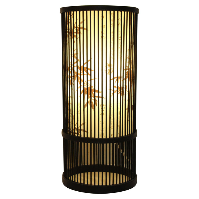 Fine Asianliving Bamboe Tafellamp Zwart Elijah