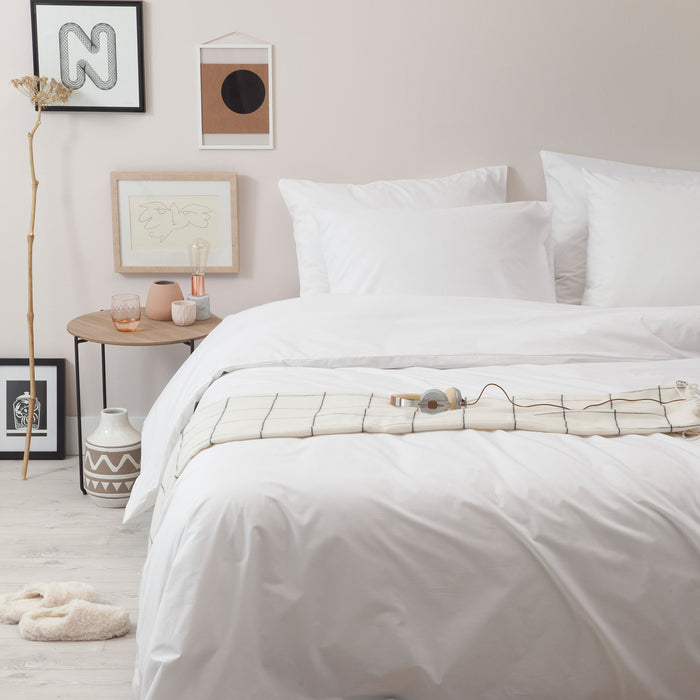 Cinderella dekbedovertrek Friday - Polykatoen - 240x200|220 cm - White