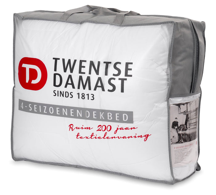Twentse Damast 4-Seizoenen Synthetisch Dekbed - 240x200 cm