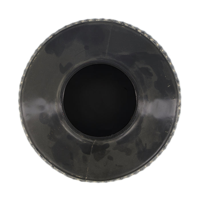 Dijk Natural Collections-Vaas metaal-Zwart-21.5x24