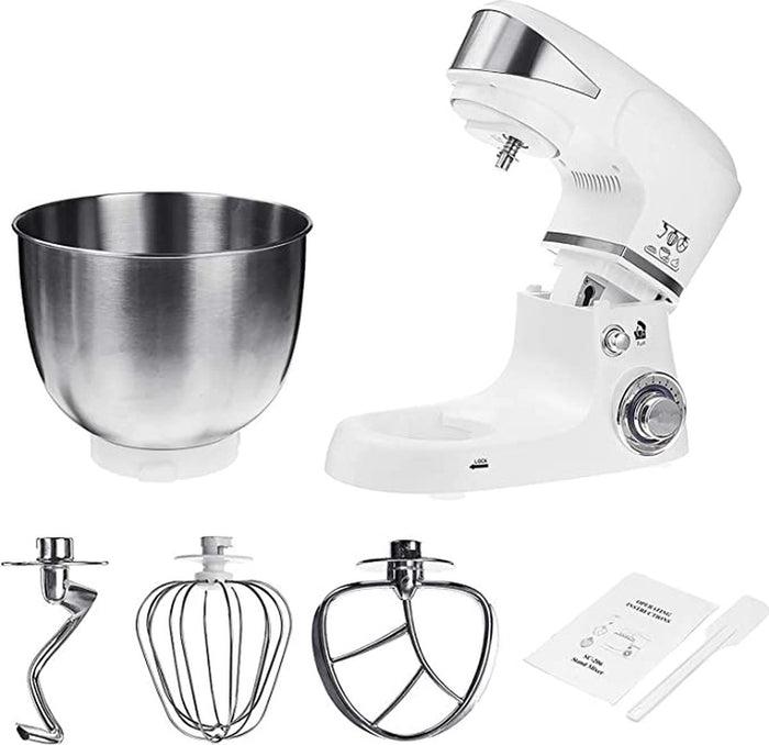 Royalty Line Keukenmachine - keukenrobot - (4.5 L) - 1600W - Silver