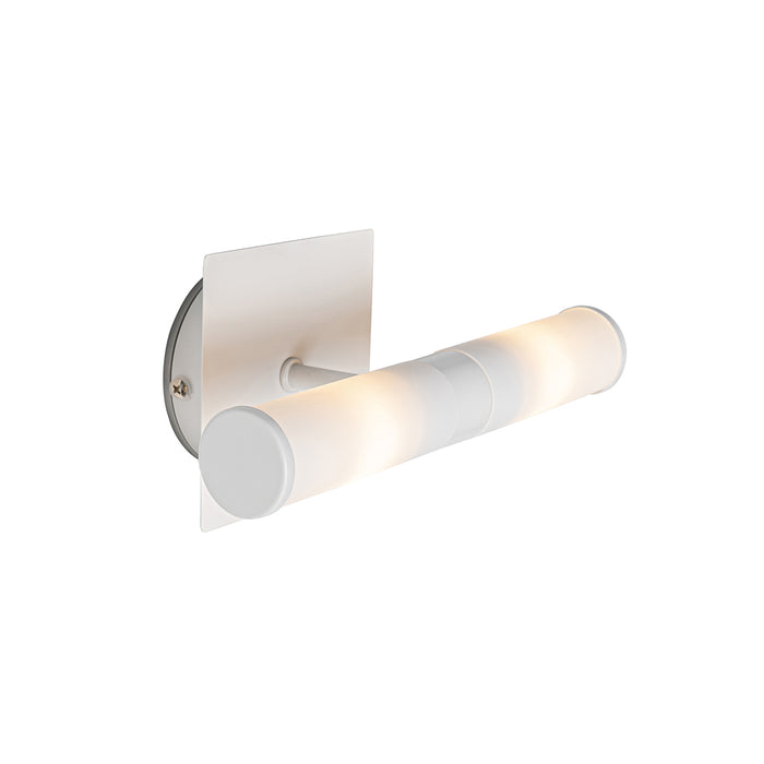 QAZQA Moderne badkamer wandlamp wit IP44 2-lichts - Bath