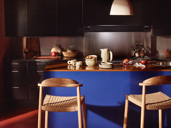 Kave Home - Cumbia plafondlampenkap gemaakt van wit katoen maché Ø 30