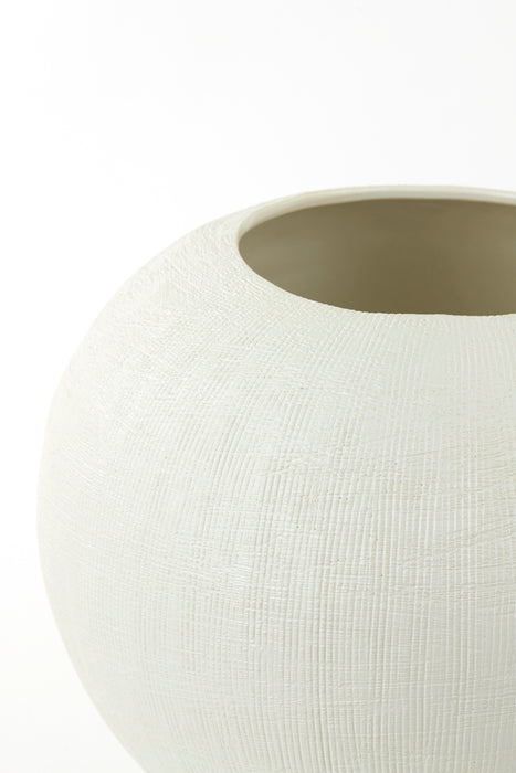 Light & Living Light&living Vaas Ø37x35 cm MAGULI keramiek mat wit