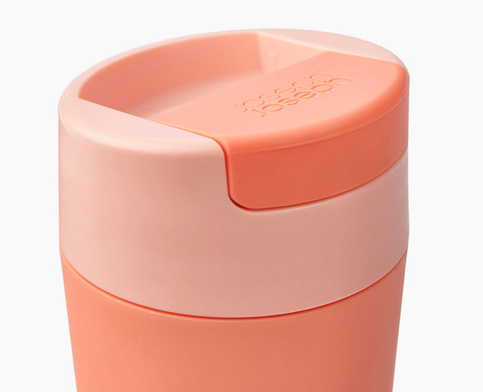 Flip Top Drinkbeker, 454 ML, Koraal - Joseph Joseph | Sipp