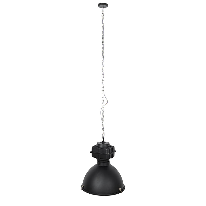 QAZQA Industriële hanglamp zwart 53,5 cm - Sicko