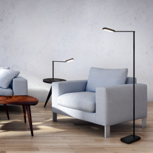 Trio Leuchten Pavia - Vloerlamp - Zwart