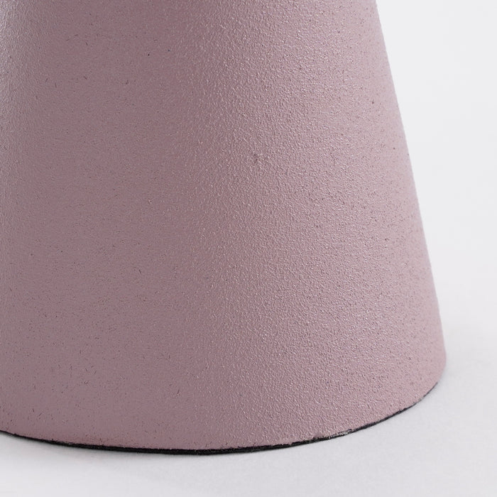 Mica Decorations Rollo Kandelaar - H18,5 x Ø6 cm - Lichtpaars