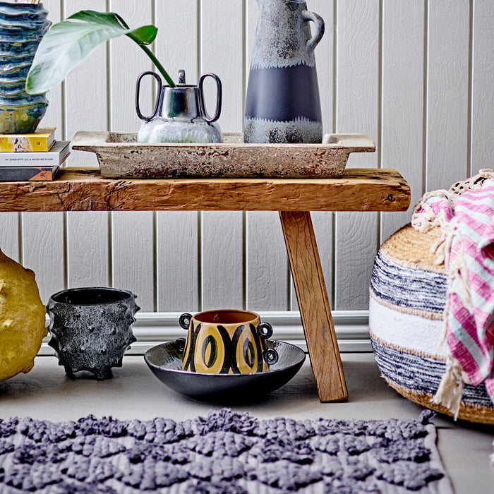 Bloomingville Arturo Vaas - Blauw Steen