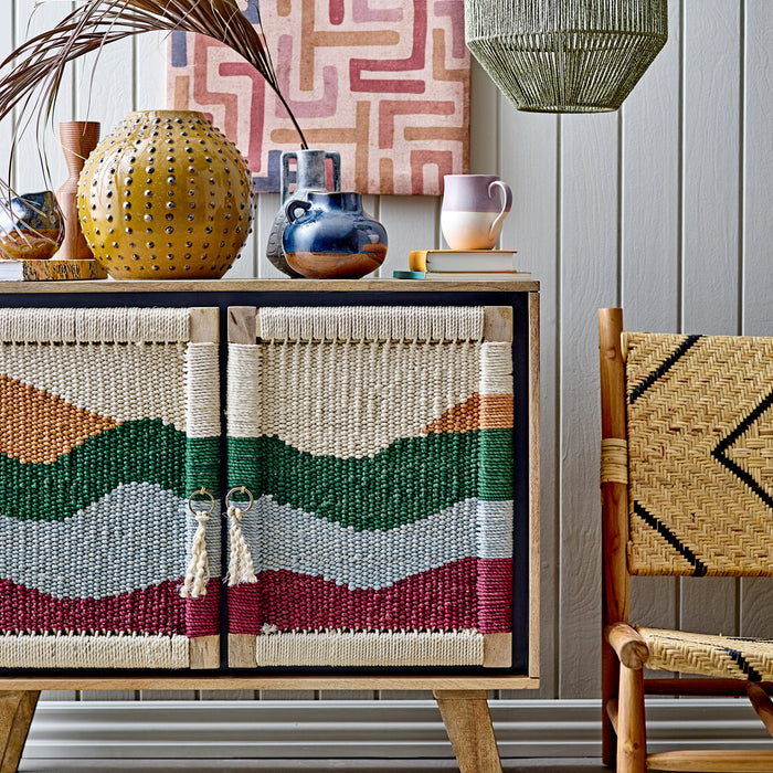 Bloomingville Rane Vaas - Grijs Keramiek