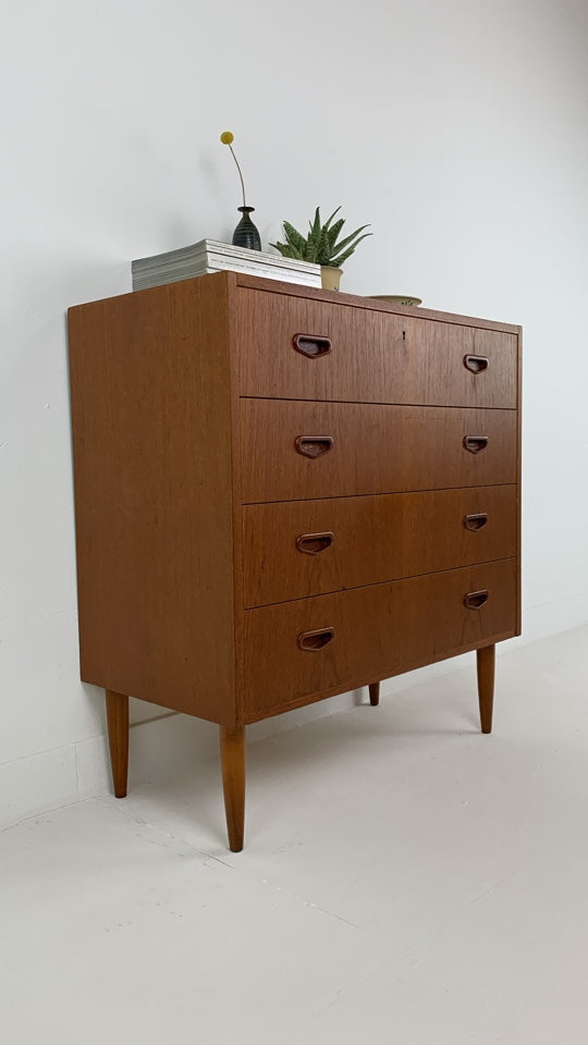 Reliving Zweeds |Deens Vintage Designer Ladekast| Commode Fyn