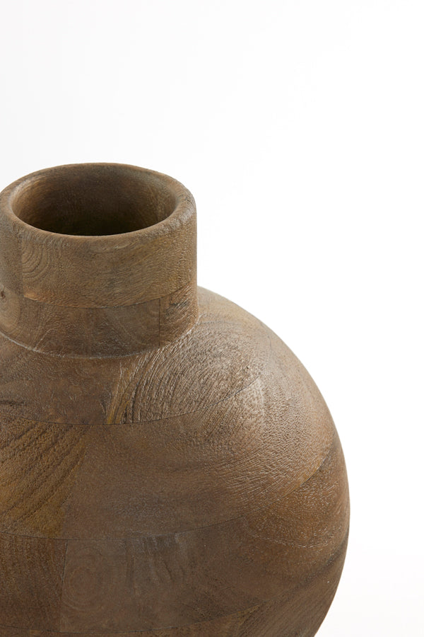 Light & Living - Vaas BARUMI - Ø23x32cm - Bruin