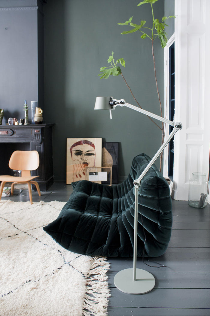 Tonone Bolt 2 Arm vloerlamp Ash Grey