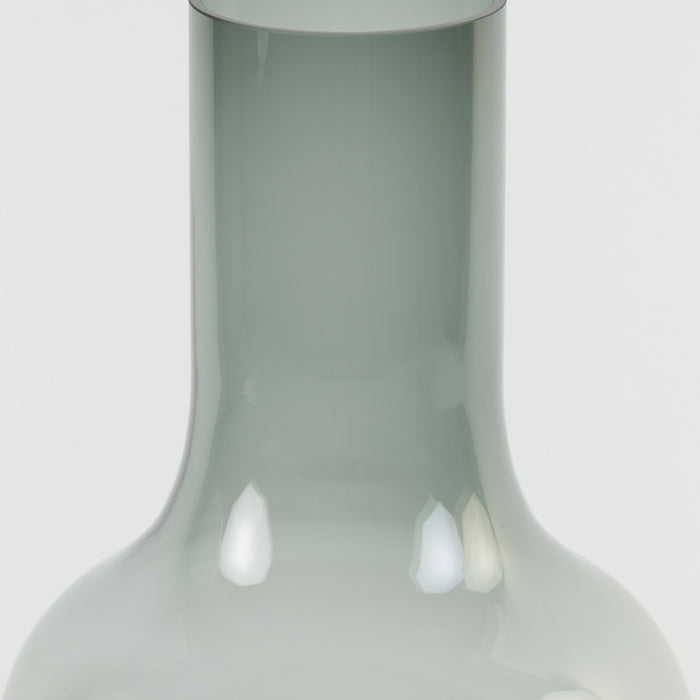 Light & Living Light&living Vaas Ø25,5x47 cm KAELA glas grijs