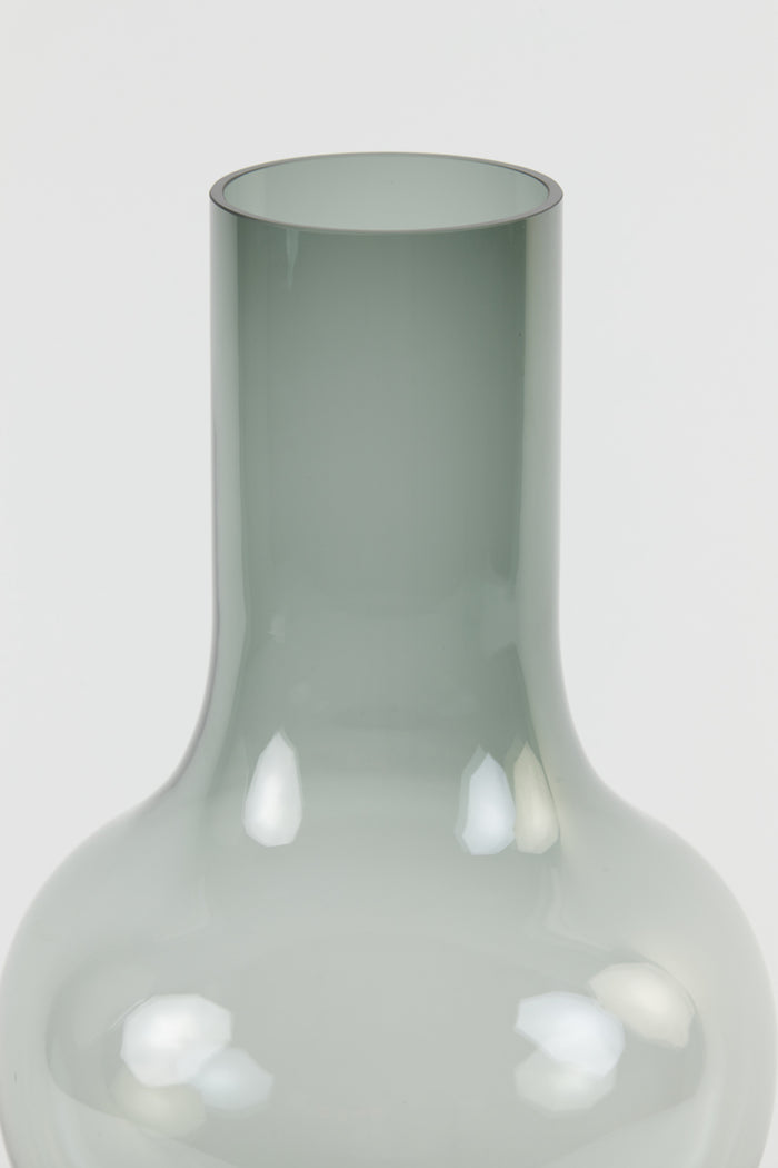 Light & Living Light&living Vaas Ø25,5x47 cm KAELA glas grijs