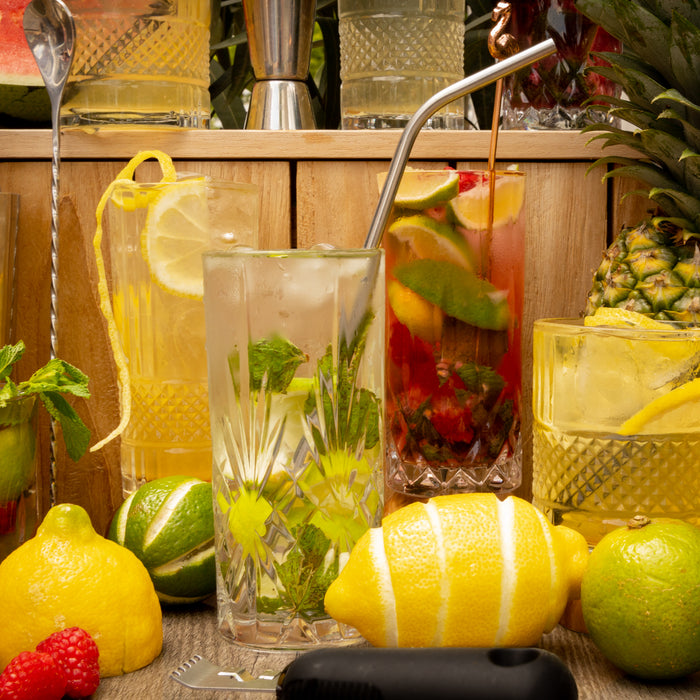 Cookinglife Glazenset (cocktailglazen & longdrinkglazen) Monea - 12 delige set