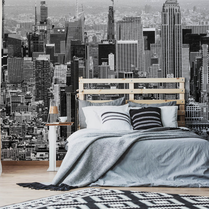 Art for the Home In the City - Fotobehang - 280x300 cm