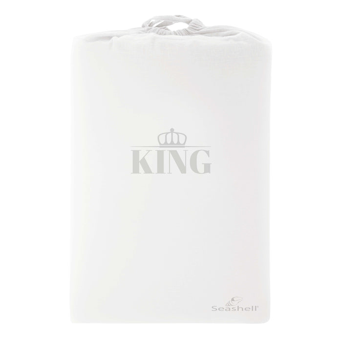 Kussensloop King 2 stuks - 300TC topkwaliteit - 2x 60x70cm - wit