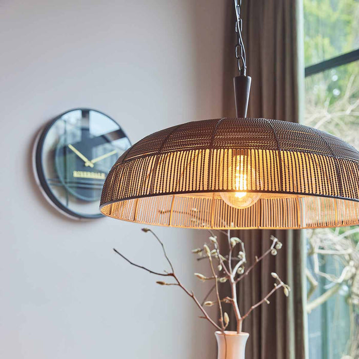 Riverdale - Hanglamp Ise zwart 40cm - Zwart