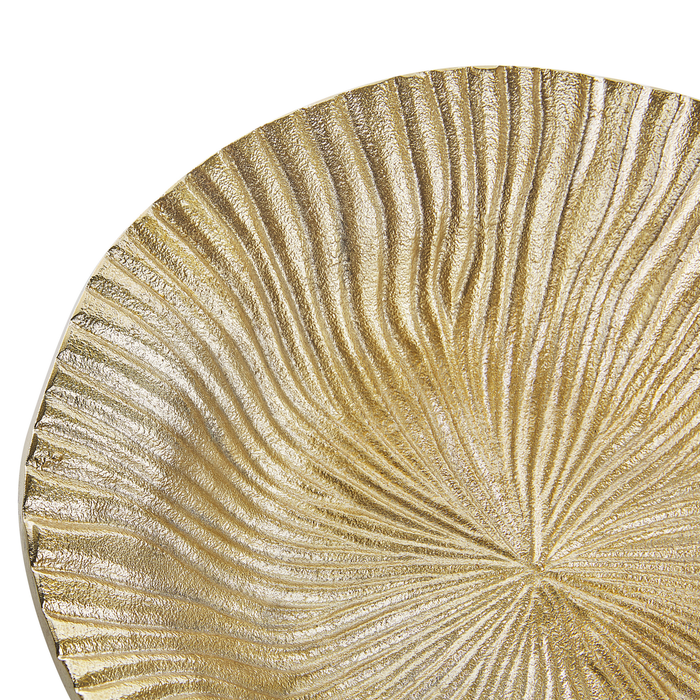 Beliani - HATRA - Decoratieve schaal - Goud - Aluminium