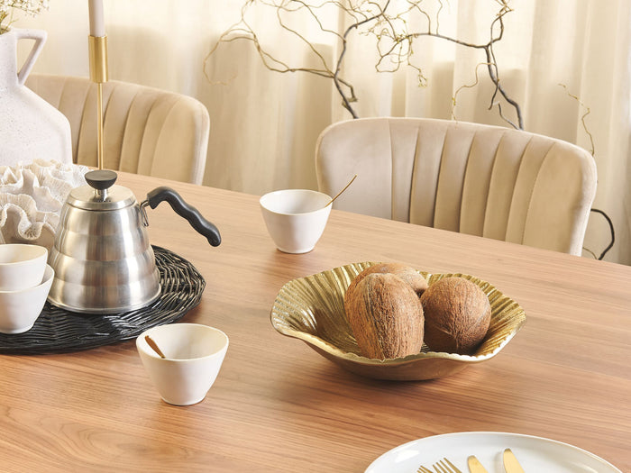 Beliani - HATRA - Decoratieve schaal - Goud - Aluminium