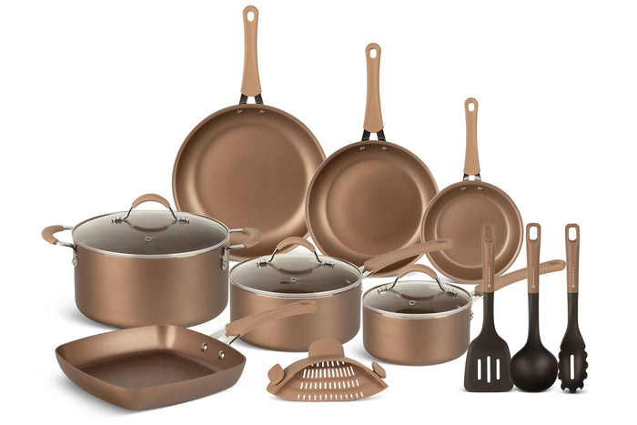 Edenberg Exclusive Line - 20-delige Luxe Pannenset van Gesmeed