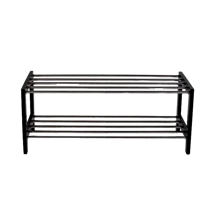 Artichok Norah Schoenenrek Hout en Metaal - Zwart | Grijs