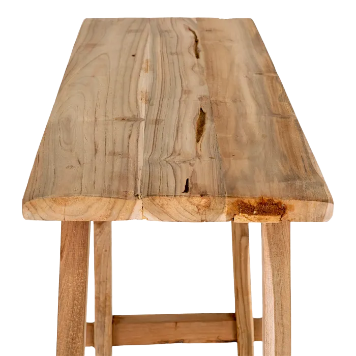 Artichok Guusje houten sidetable naturel - 90 x 30 cm