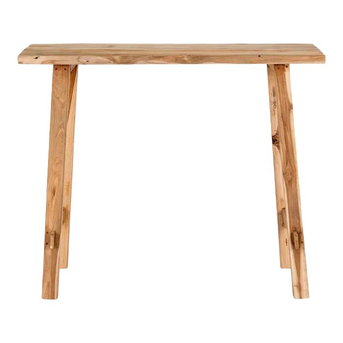 Artichok Guusje houten sidetable naturel - 90 x 30 cm