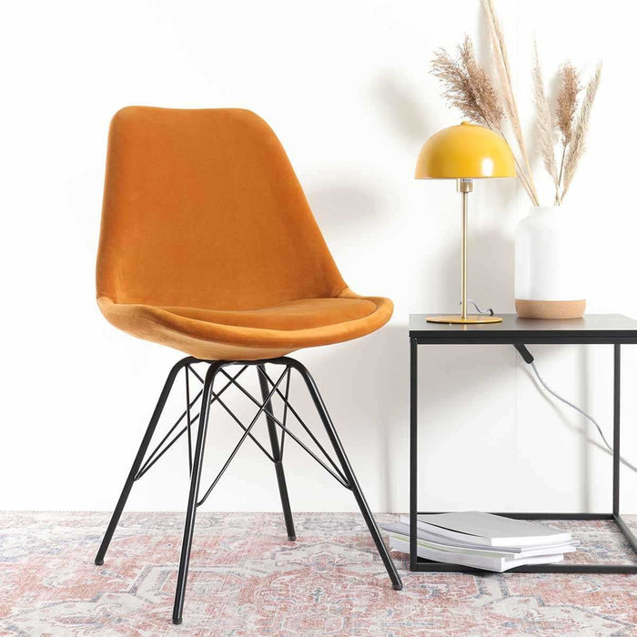 Artichok Karen Vierkante Houten Bijzettafel - Zwart