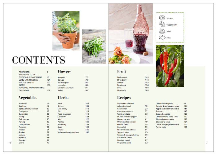 Grow, Cook & Eat it - Mica Decorations