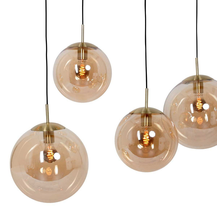 Steinhauer Hanglamp Bollique Messing 6 Lichts 3499ME