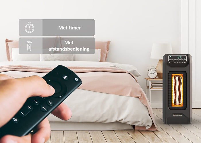 CoolHome IH22 Infrarood kachel - verwarming met ventilator
