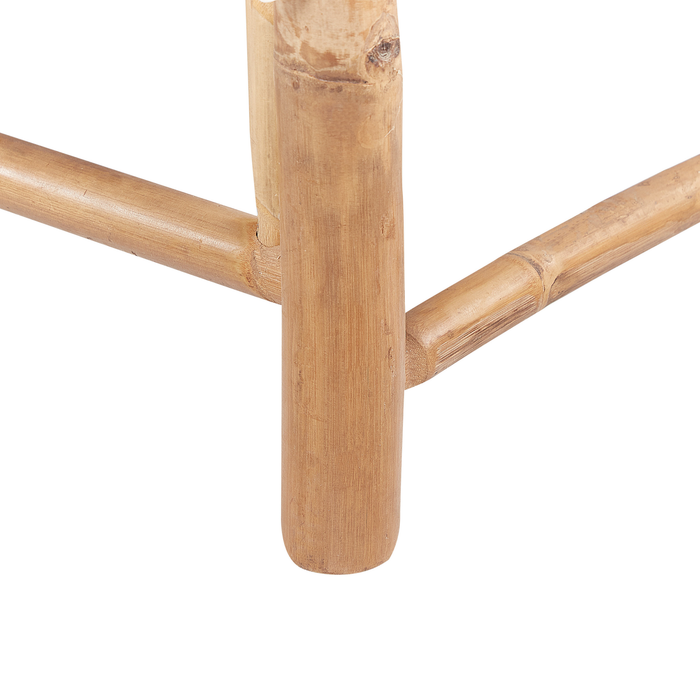 Beliani - LIGURE - Ligstoel - Lichte houtkleur - Bamboehout